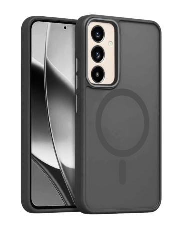 Galaxy S25FE New Magnetic Wireless Charging Case - BLACK (Only Ground Shipping)