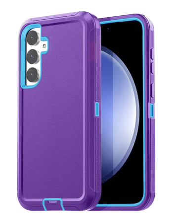 Heavy Duty Case for Galaxy S25FE (PURPLE) (Only Ground Shipping)