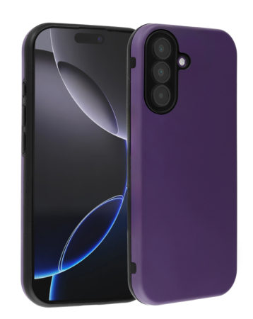 Full Cover New Design Silicone Case - PURPLE for Galaxy S25 Plus (Only Ground Shipping)