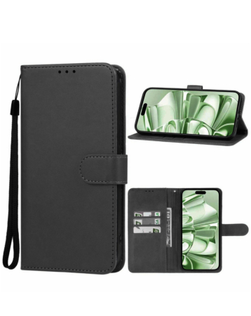 Leather Wallet Case with Card Slot - BLACK for Galaxy S26 Ultra (Only Ground Shipping)