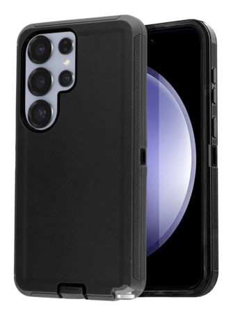 Heavy Duty Case for Galaxy S26 Ultra BLACK  (Only Ground Shipping)
