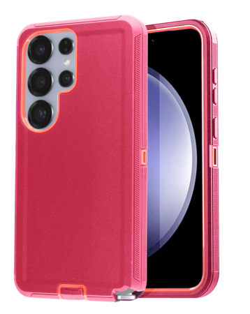 Heavy Duty Case for Galaxy S26 Ultra  PINK  (Only Ground Shipping)