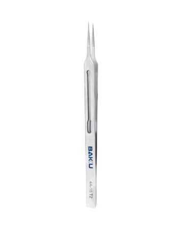 BAKU 4A-16 T2 Non-Magnetic Stainless Steel Tweezers for Cutting Jumper Wires and Many Other Uses