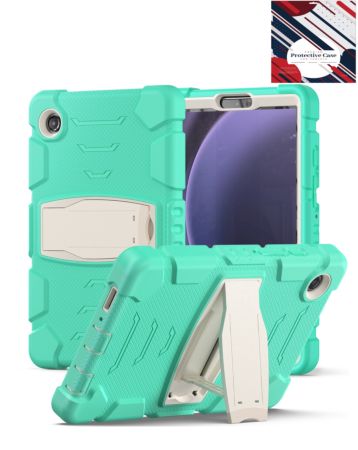 Full Body Protection Case - MINT GREEN for Galaxy Tab A9 Plus 2023 (11") (X210, X216, X218) (Only Ground Shipping)