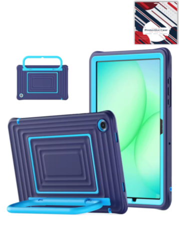 SoftShield Tablet Case with Handle Stand (NAVY BLUE) for Galaxy Tab A9 Plus / Tab A11 Plus (Only Ground Shipping)
