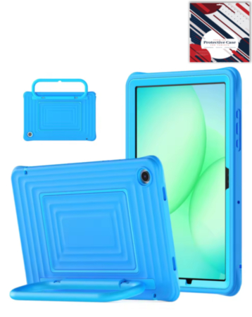 SoftShield Tablet Case with Handle Stand (LIGHT BLUE) for Galaxy Tab A9 Plus / Tab A11 Plus (Only Ground Shipping)