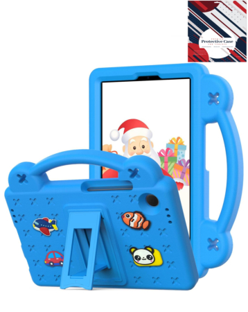 EVA Shockproof Handle Case for Galaxy Tab A9 Plus 2023 (11") / Tab A11 Plus 2025 (11") - BLUE (Only Ground Shipping)