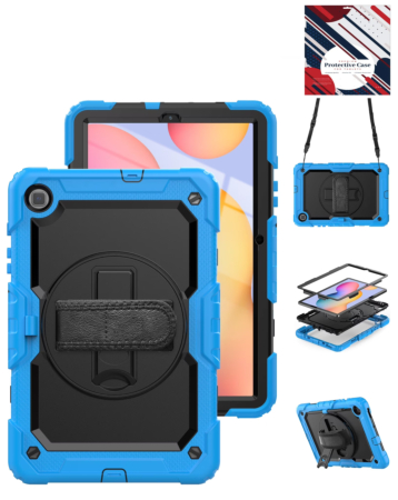 Silicone Hard Case for Galaxy Tab A9 Plus 2023 (11") (X210, X216, X218) - (BLUE) (Only Ground Shipping)