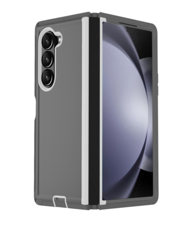 Heavy Duty Case for Galaxy Z Fold 7 (GRAY & WHITE) (Only Ground Shipping)
