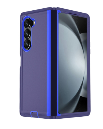 Heavy Duty Case for Galaxy Z Fold 7 (NAVY BLUE) (Only Ground Shipping)