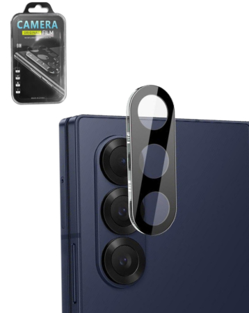 Back Camera Tempered Glass for Galaxy Z Fold 7 (BLACK)