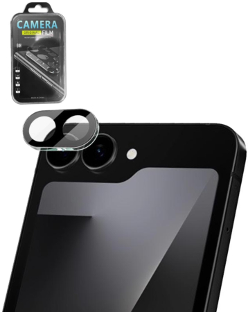 Back Camera Tempered Glass for Galaxy Z Flip 6 (BLACK)