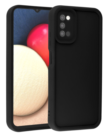 All Round Protective Case - BLACK for Galaxy A02S (Only Ground Shipping)
