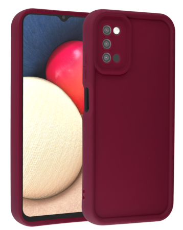 All Round Protective Case - RED for Galaxy A02S (Only Ground Shipping)