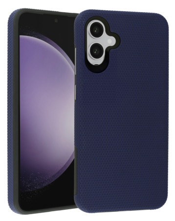 Galaxy A06 Shock Absorption Protective Dual Layer Case - NAVY BLUE (Only Ground Shipping)