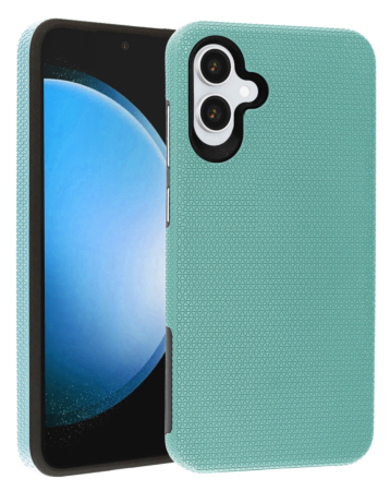 Galaxy A06 Shock Absorption Protective Dual Layer Case - TEAL (Only Ground Shipping)