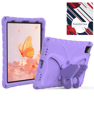 Big Butterfly Case - PURPLE for iPad 10 2022 (10.9") / iPad 11 (A16) / Air 11 2024 / Air 4 / Air 5 / Pro 11 (All Models) (Only Ground Shipping)