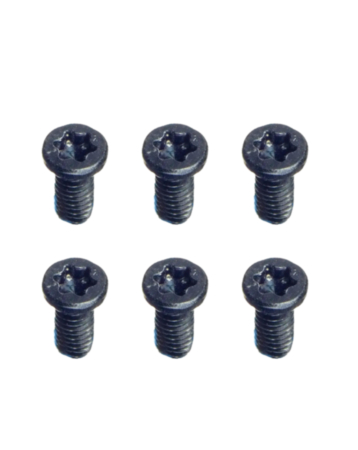 Torx Hinge Screws (T6 or T8) for MacBook Pro (13" A1278 / 15" A1286 / 17" A1297 ) (2008-2012) (6 Piece Set)