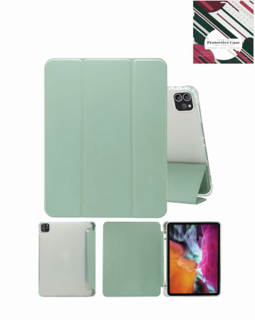 Smart PU Stand with Pen Holder - TEAL for iPad Air 13 2024 / Pro 12.9 (3rd / 4th / 5th / 6th) (Only Ground Shipping)
