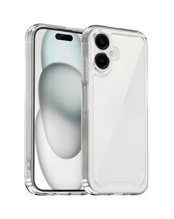 Hybrid Case with Air Cushion Technology - CLEAR for Galaxy A07 (Only Ground Shipping)