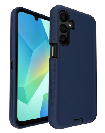 Heavy Duty Case for Galaxy A17  DARK BLUE BLACK (Only Ground Shipping)