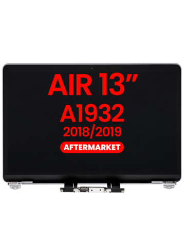 LCD Assembly (SPACE GRAY) (NO LOGO) (Aftermarket) for MacBook Air 13" Retina (A1932 / Late 2018 / Early 2019)