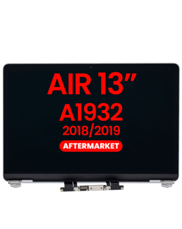 LCD Assembly (SILVER) (NO LOGO) (Aftermarket) for MacBook Air 13" Retina (A1932 / Late 2018 / Early 2019)