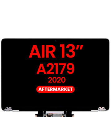 LCD Assembly (SILVER) (NO LOGO) (Aftermarket) for MacBook Air 13" Retina (A2179 / Early 2020)