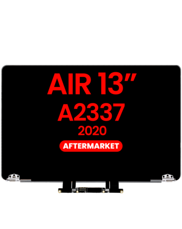 LCD Assembly (SPACE GRAY) (NO LOGO) (Aftermarket) for MacBook Air 13" Retina (A2337 / Late 2020) (M1)