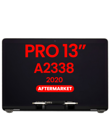 LCD Assembly (SPACE GRAY) (NO LOGO) (Aftermarket) for MacBook Pro 13" (A2338 / Late 2020) (M1 / M2)
