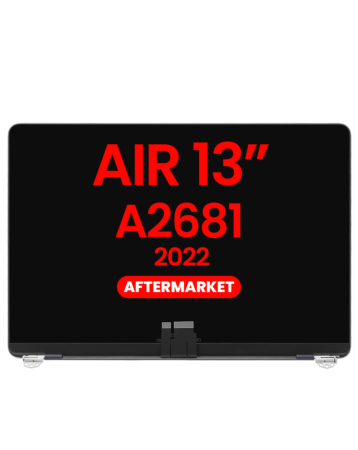 LCD Assembly (MIDNIGHT) (NO LOGO) (Aftermarket) for MacBook Air 13" (A2681 / Mid 2022)
