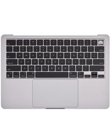 Top Case with US Keyboard & Touchpad (SPACE GRAY) for MacBook Air 13" (A2681 / Mid 2022)
