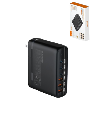 LDNIO A6140C 3x USB C+A GaN Super Fast Desktop Charger (140W) (Only Ground Shipping)