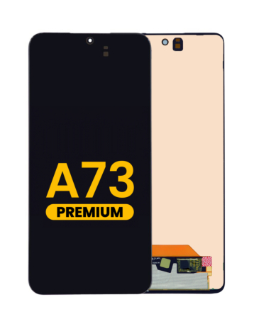Purchase the premium OLED assembly without a frame for the Galaxy A73 2022 model A735.