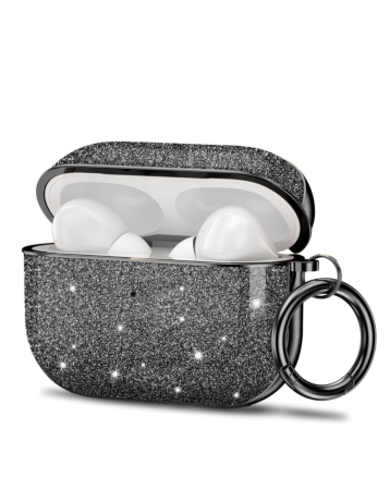 AirPods Pro (2nd Gen) New Stone Design Case - BLACK (Only Ground Shipping)