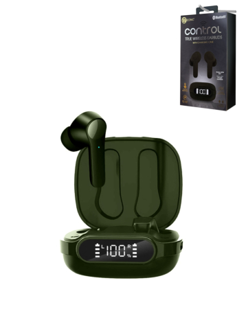 Control True Wireless Earbuds - GREEN (Only Ground Shipping)