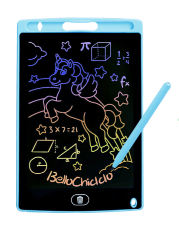 10.5" Kids Writing Doodle Pad - BLUE (Only Ground Shipping)