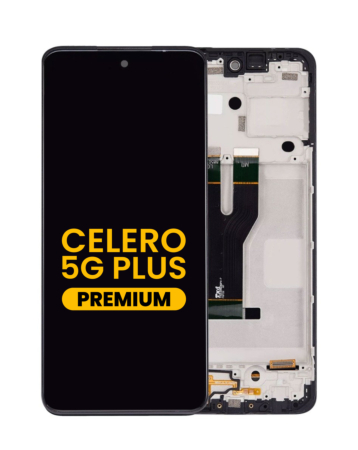 LCD Assembly with Frame for Boost Mobile Celero 5G+ (Premium)