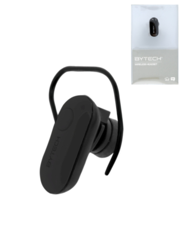 Bytech BT22  Bluetooth Handsfree Headset (BLACK) (Only Ground Shipping)
