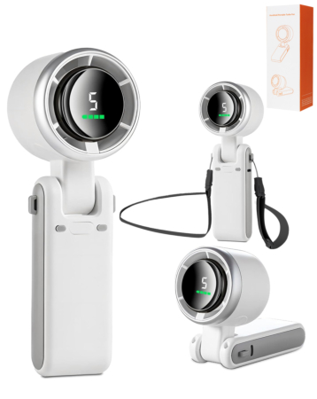 Handheld Foldable Blowing Fan (Only Ground Shipping)