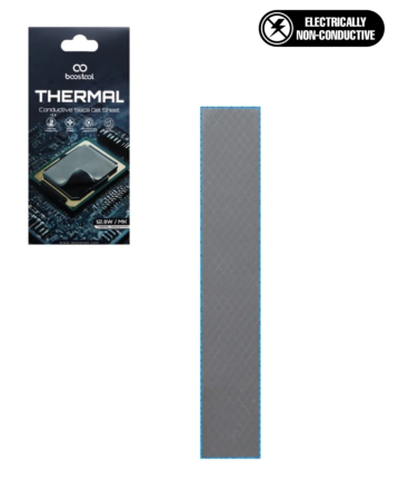 Boostool Superior Thermal Conductive Silica Gel Sheet (12.8W / mK) (120*20*2.5mm) (Not Returnable)