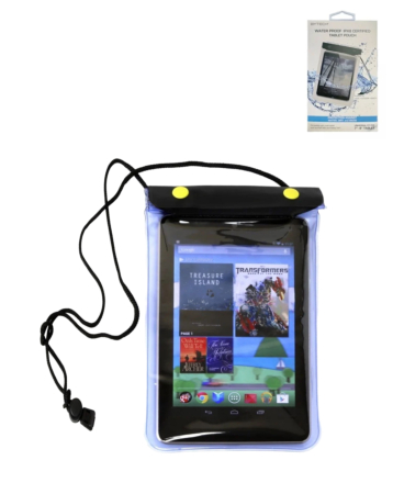 Bytech Universal 7" / 8" Waterproof Tablet Pouch - BLACK (Only Ground Shipping)