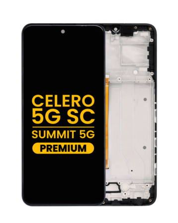 LCD Assembly with Frame for Boost Mobile Celero 5G SC (SN339D) / Summit 5G (SN339D-SMT) (Premium)