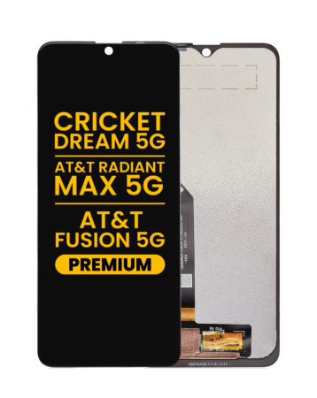 LCD Assembly without Frame for Cricket Dream 5G / AT&T Radiant Max 5G (EA211001) / AT&T Fusion 5G (EA211005A) (Premium)
