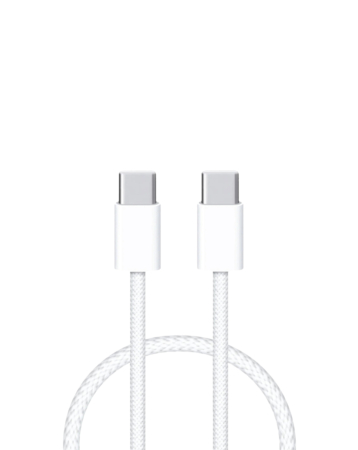 60W USB C-C Fast Charging Cable for iPhone / iPads / AirPods Series (3ft) (Pack of 10 / without Retail Box) (Only Ground Shipping)