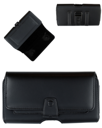 EVO 6.9" Horizontal Pouch with Belt Clip - BLACK (Only Ground Shipping)