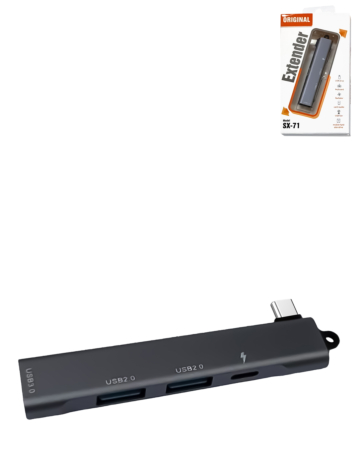3 USB-A + 1 USB-C Extender to USB-C Connector (Only Ground Shipping)