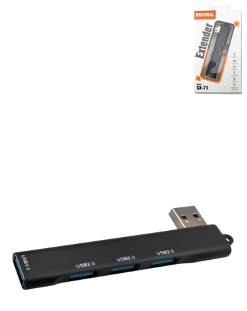 4 USB-A Extender to USB-A Connector (Only Ground Shipping)