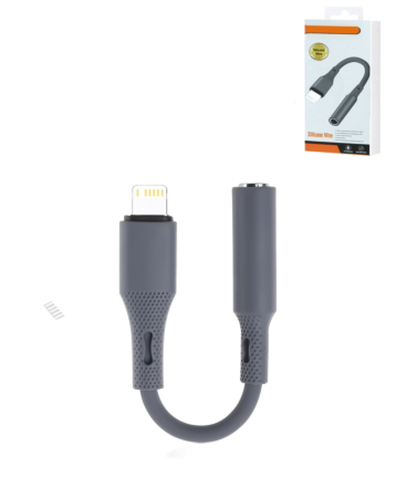 Silicone Wire USB-L to Jack Adapter (Only Ground Shipping)
