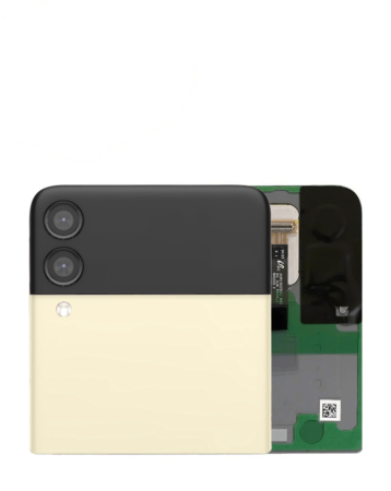 Outer OLED Assembly without Frame for Galaxy Z Flip 3 F711 (CREAM) (Service Pack)